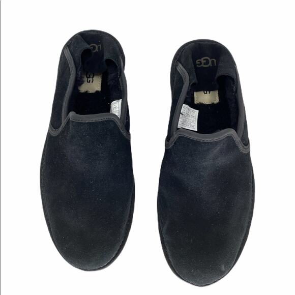 NEW UGG Cooke Black Suede Men Slipper 7 main image 5